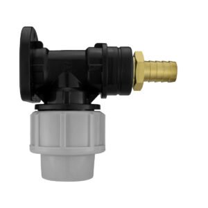 Wall Flange Kit 20mm MDPE – Brass Barb 1/2″ Home & Garden Free Shipping