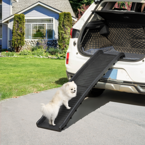 Pet Ramp Foldable with Non-Slip Cover for Cars and SUVs