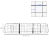 Pet Car Barrier - Adjustable, Ventilated Mesh Guard for Cars