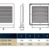 Louvre vent white dl/135 rw lux with fly mesh louvre vents free shipping 12