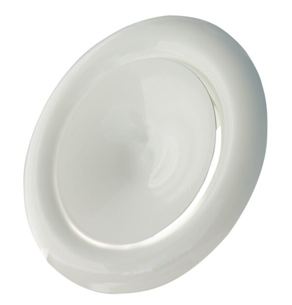 White Metal Extract Ceiling Valve 125mm – Anemostat SV Anemostats Free Shipping 9