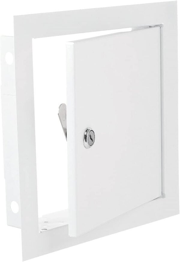 Access Panel Door Metal With Lock, White 200mm x 200mm Access Panels Free Shipping 53