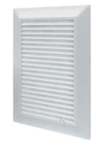 Louvre vent duo smart 140/210 140mm x 210mm with fly mesh – louvre air vent cover uk louvre vents free shipping 21