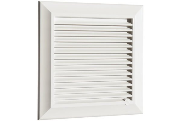 Louvre vent white duo smart 135 fi 125mm with fly mesh – louvre air vent cover uk louvre vents free shipping 4