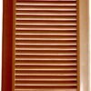 Louvre vent duo smart 90/240 brown 90mm x 240mm with fly screen louvre vents free shipping 67