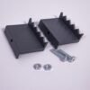 Louvre Vent Graphite Duo Smart 135G 135mm With Fly Mesh Louvre Vents Free Shipping 115