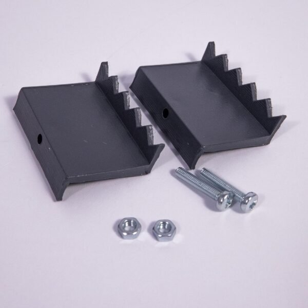 Louvre Vent Graphite Duo Smart 135G 135mm With Fly Mesh Louvre Vents Free Shipping 59