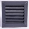 Louvre Vent Graphite Duo Smart 135G 135mm With Fly Mesh Louvre Vents Free Shipping 93