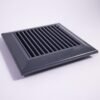 Louvre Vent Graphite Duo Smart 135G 135mm With Fly Mesh Louvre Vents Free Shipping 107