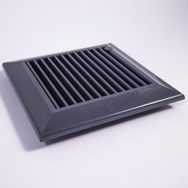 Louvre Vent Graphite Duo Smart 135G 135mm With Fly Mesh Louvre Vents Free Shipping 51