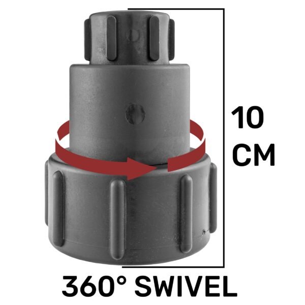 Ibc 2” s60x6 – 1/2″ bspf extender adaptor with ½” bspm-f – heavy duty pipe & hose fitting uk ibc tanks fittings free shipping 11