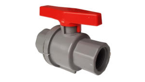 PVC 1.5″ BSPF Stopcock Full Flow Valves Free Shipping