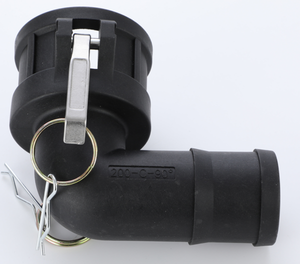 Camlock 90-Degree Female Elbow 1″ Barb Camlock Fittings Free Shipping 25