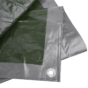 Silver 2m x 3m waterproof tarpaulin 100gsm – heavy duty m-grade cover for garden, camping & construction new arrivals free shipping 15