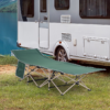 Outsunny Green Portable Camping Cot Bed – 190×68 cm, 150 kg Lifestyle & Decor Free Shipping 23
