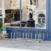 Three-Bike Parking Rack with Detachable Stand – Wall or Floor Mount, Silver Hand Tools & Accessories Free Shipping 23