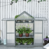Cold Frame Greenhouse Polycarbonate Garden Grow Shelter Greenhouses & Cold Frames Free Shipping 23