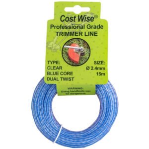Strimmer Line Dual Blue Twist 2.4mm x 15m New Arrivals Free Shipping