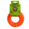 Strimmer line orange square 2. 7mm x 15m – universal nylon strimmer line uk strimmer line free shipping 1