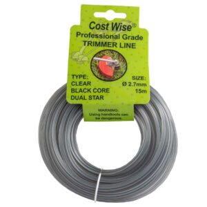 Strimmer Line Dual Black Star 2.7mm x 15m New Arrivals Free Shipping