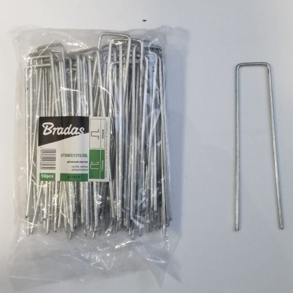 Weed Matting Metal Hold Down Pegs/Staples 30mmx 150mm (Pack New Arrivals Free Shipping 5