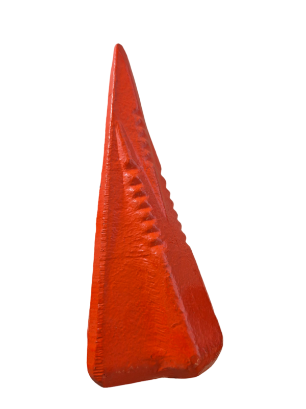 4lbs heavy duty diamond log splitter – red forged wedge garden tools free shipping 19