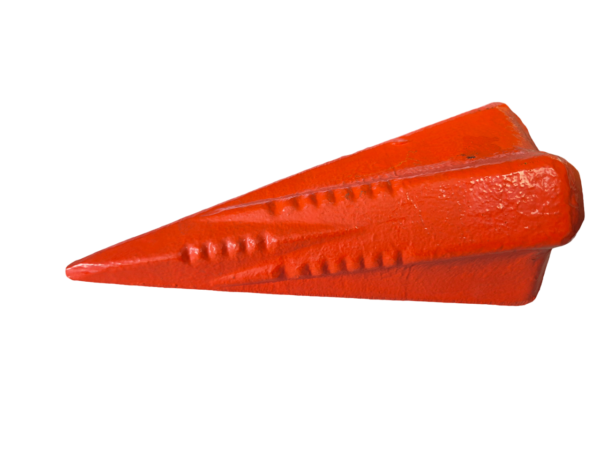 4lbs heavy duty diamond log splitter – red forged wedge garden tools free shipping 21