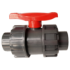 Pvc double union 1″ bspf stopcock – heavy duty pipe & hose fitting uk full flow valves free shipping 25