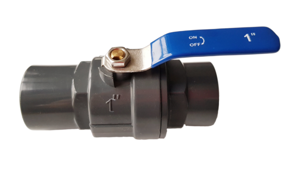 PP 1″ BSPF Stopcock with Stainless Steel Ball Valve and Full Flow Valves Free Shipping 17