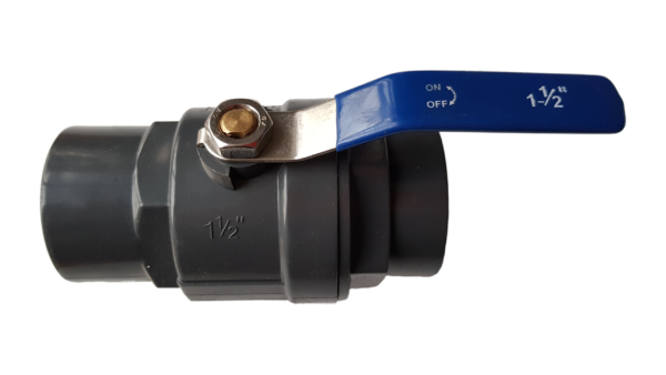PP 1.5″ BSPF Stopcock with Stainless Steel Ball Valve and Full Flow Valves Free Shipping 17