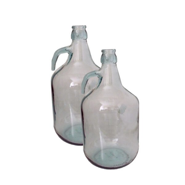 Glass Demijohn 5L 2 Pack Plain Home & Garden Free Shipping 13