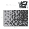 Outdoor Rug Reversible 152×243 cm Portable for RV Camping Lifestyle & Decor Free Shipping 25