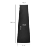 Parasol Umbrella Cover for Cantilever Garden, Fits 6.6ft Parasols Garden Free Shipping 25