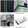 Hydroponic Grow Tent for Home Indoor Growing with Window Tool Bag Greenhouses & Cold Frames Free Shipping 25