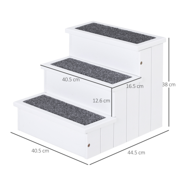 Dog Steps with Storage – Wooden Pet Stairs for Elderly Homes Horse & Petcare Free Shipping 9