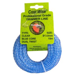 Strimmer Line Dual Blue Twist 3mm x 15m New Arrivals Free Shipping