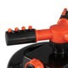 Cost Wise 3-Arm Adjustable Rotating Lawn Sprinkler Black Home & Garden Free Shipping 41