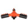 Cost Wise 3-Arm Adjustable Rotating Lawn Sprinkler Black Home & Garden Free Shipping 53
