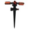 3 arm rotary lawn sprinkler on spike – eco line – garden lawn sprinkler uk lawn sprinklers free shipping 53