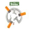 Bradas 3-arm revolving sprinkler white line – garden lawn sprinkler uk lawn sprinklers free shipping 4