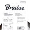 Bradas 3-arm revolving sprinkler white line – garden lawn sprinkler uk lawn sprinklers free shipping 7