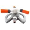 Bradas 3-arm revolving sprinkler white line – garden lawn sprinkler uk lawn sprinklers free shipping 8