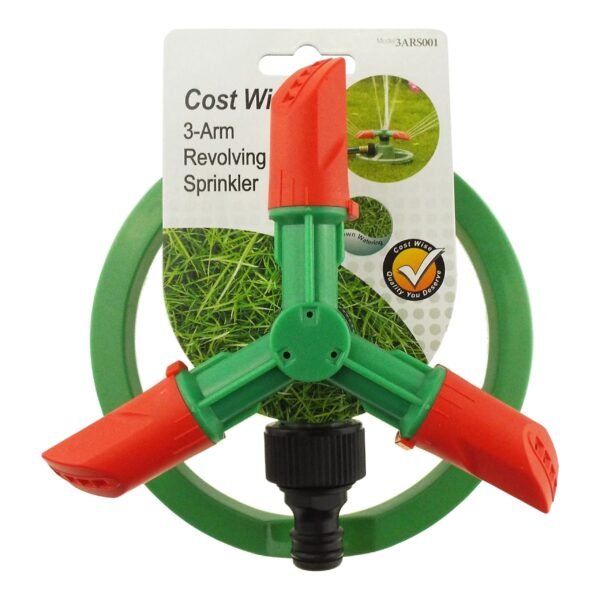 Cost Wise 3-Arm Revolving Sprinkler Home & Garden Free Shipping 5