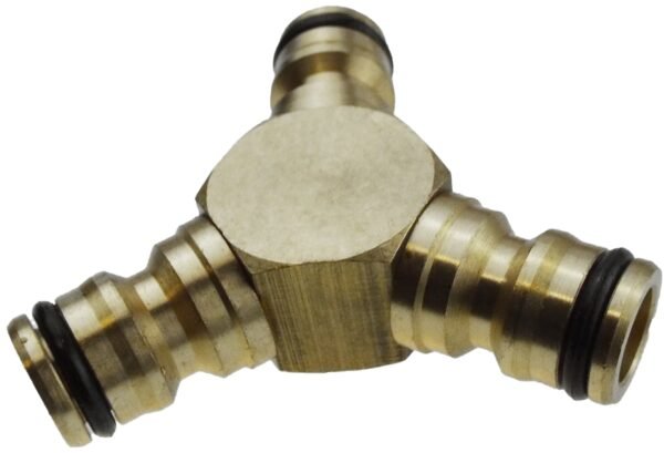3 way male snap-on connector brass – heavy duty outdoor garden tap uk garden hose fittings free shipping 7