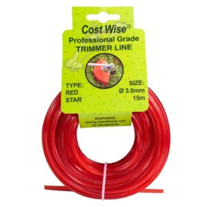 Strimmer Line Red Star 3mm x 15m New Arrivals Free Shipping