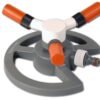 Bradas 3-arm revolving sprinkler white line – garden lawn sprinkler uk lawn sprinklers free shipping 2