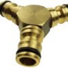 3 way male snap-on connector brass – heavy duty outdoor garden tap uk garden hose fittings free shipping 25