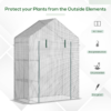 Greenhouse Portable Outdoor Plant Grow House with Shelves Greenhouses & Cold Frames Free Shipping 27