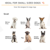 Dog Gate 3-Panel Freestanding Wood Barrier with Support Feet Dogs Free Shipping 27