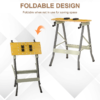 4-in-1 Work Bench Sawhorse Clamp Table for DIY Garage, Workshop DIY Tools Free Shipping 27